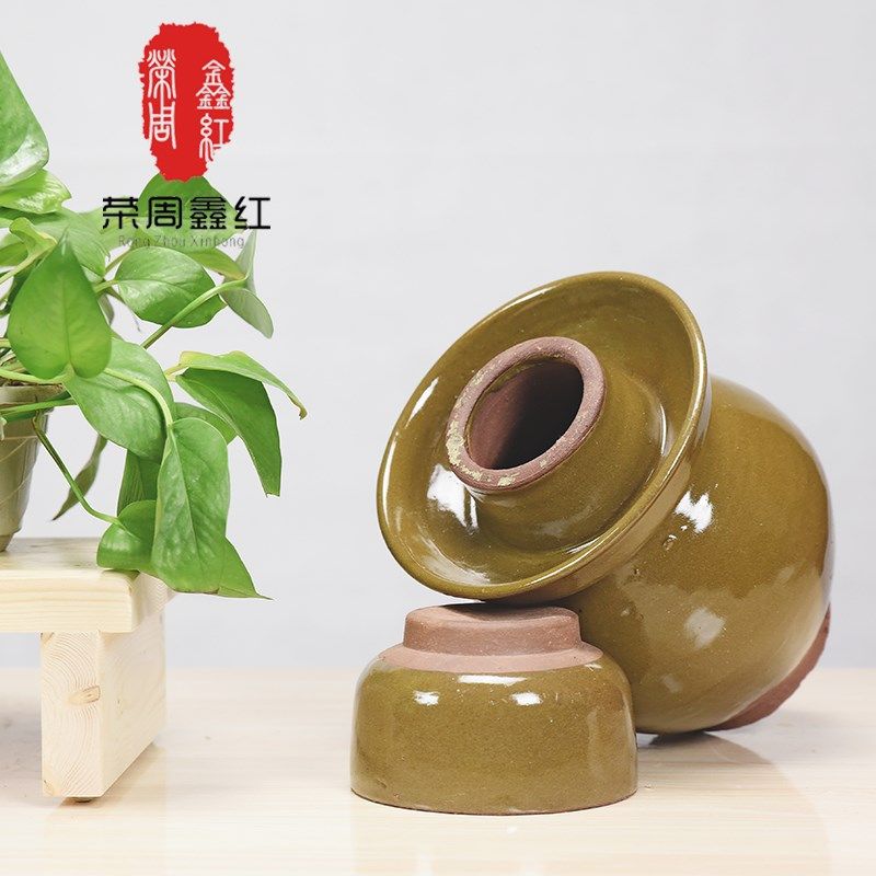 四川泡菜坛子  腌菜坛子陶瓷仓正宗母水土陶家用腌泡菜的土坛子,厨房/烹饪用具,密封罐,淘宝优惠券,粉丝福利购,淘宝优惠卷