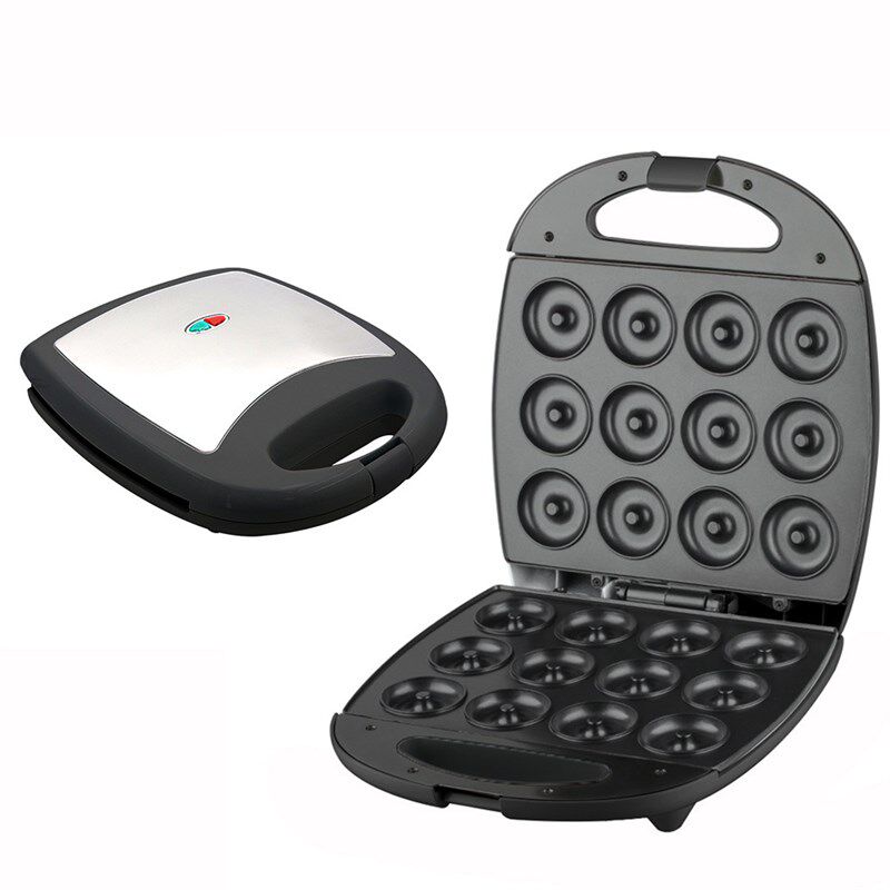 家用甜甜圈机全自动电饼铛欧规迷你小型烘焙儿童蛋糕机面早餐机