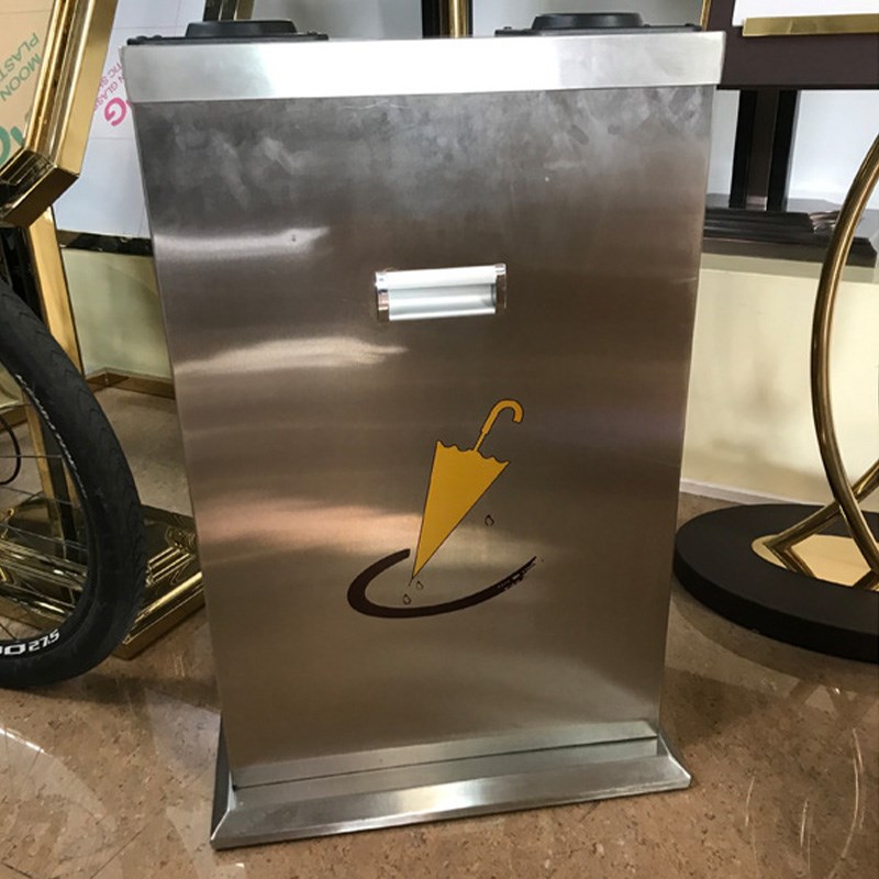 双头自动雨伞袋机单头不锈钢套伞机商场门口雨伞套袋机雨伞收纳桶