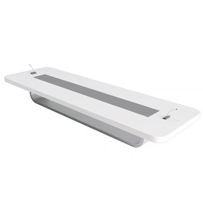 烤漆会议桌简约现代洽谈桌研判桌无纸化条形办公桌会议室桌椅组合