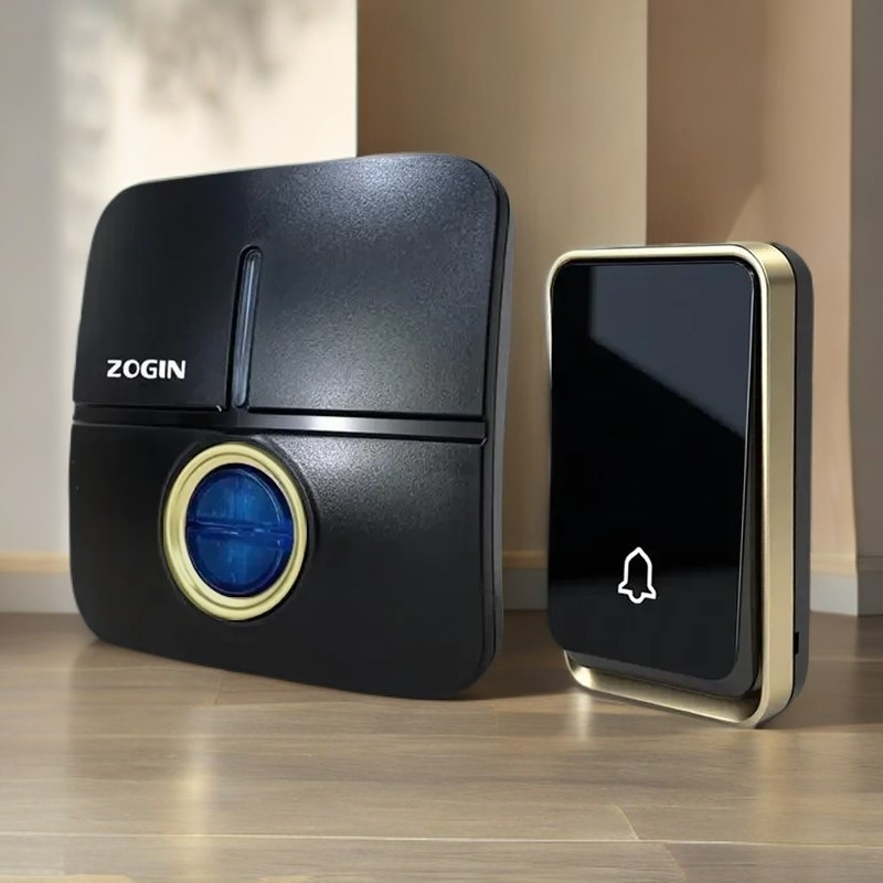 自发电无线门铃家用不用电池电子遥控门铃超远距离门铃呼叫器