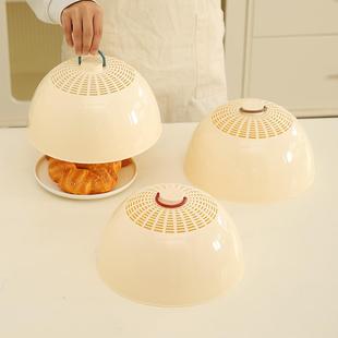 家用饭桌罩菜透气盖菜罩小号饭菜罩子盖剩菜食物罩桌盖塑料餐桌罩