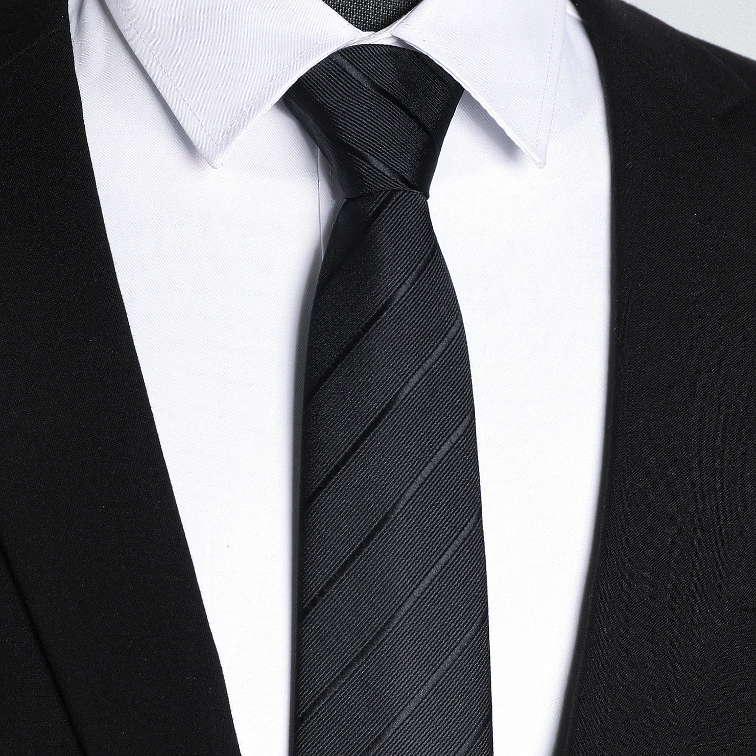 领带男正装拉链式结婚新郎男