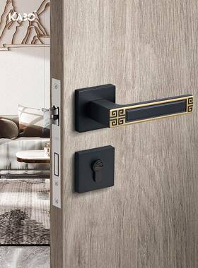 德国波新中意式室内门卡锁代简约家居房间门锁古典OJB现禅卧室静