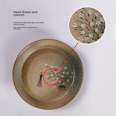 手绘窑变禅干泡台家壶用件壶承养壶垫壶意托茶底座茶YBW道配小茶