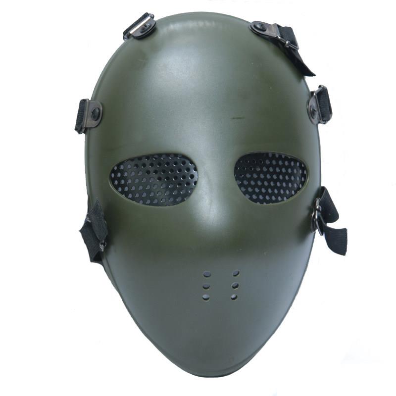 战术防LN-MK014护面户外真人c水具弹具防手护全面面杀面具网状防