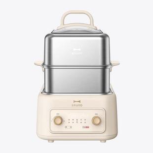 BRU蒸N钢O不2170锈电锅煮炖多功能一体锅早餐机家用多层大蒸容量