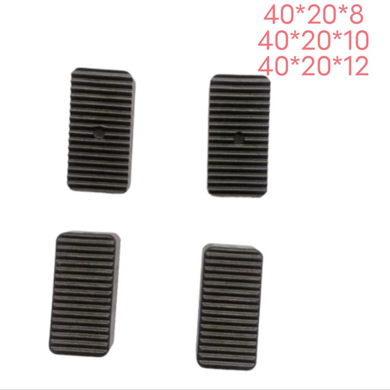 实心黑色垫片钢化玻璃门窗塑料块助配件玻璃垫块夹托玻璃垫片