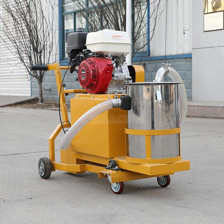 热销小型水泥地混凝土马路开槽机道路沥青路面开槽吸尘一体机