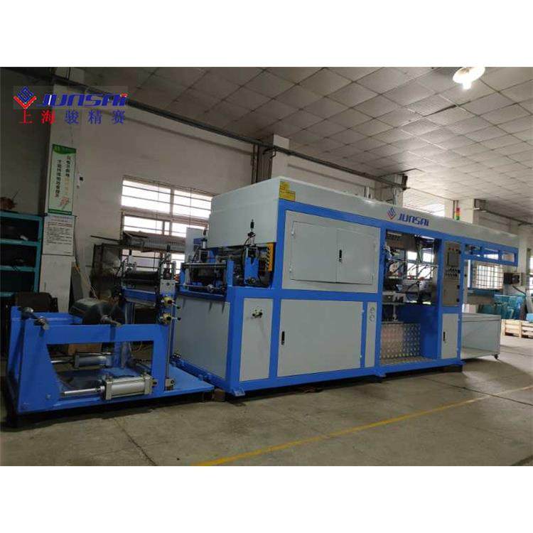 郑州厂家非标制造PVC伺服电机托盘吸塑机全自动托盘吸塑机