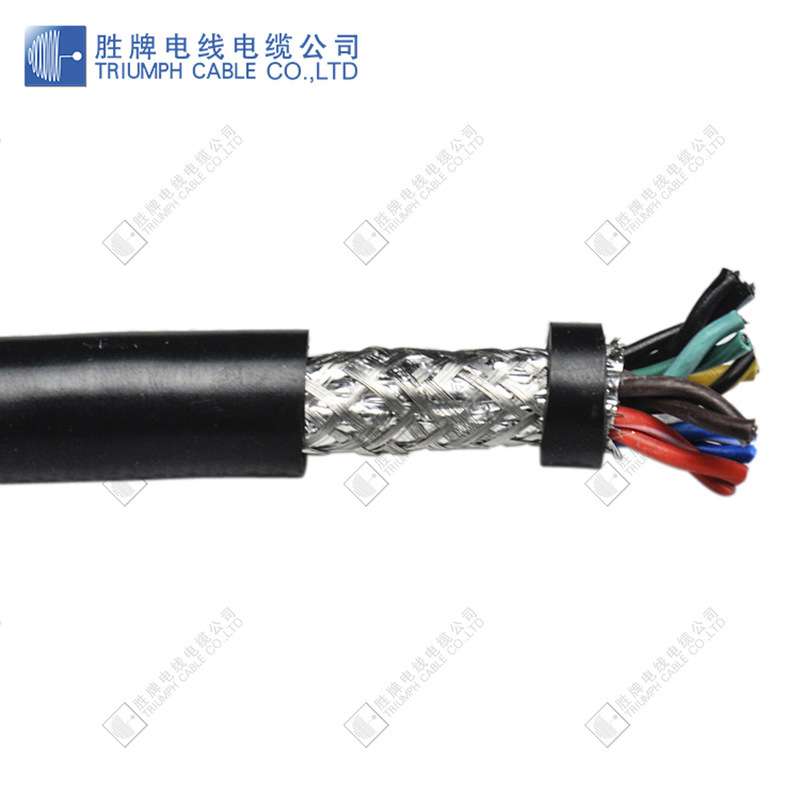 胜牌东莞现货供应双绞屏蔽电源线RVVPS2×2×0.75平电线 信号线