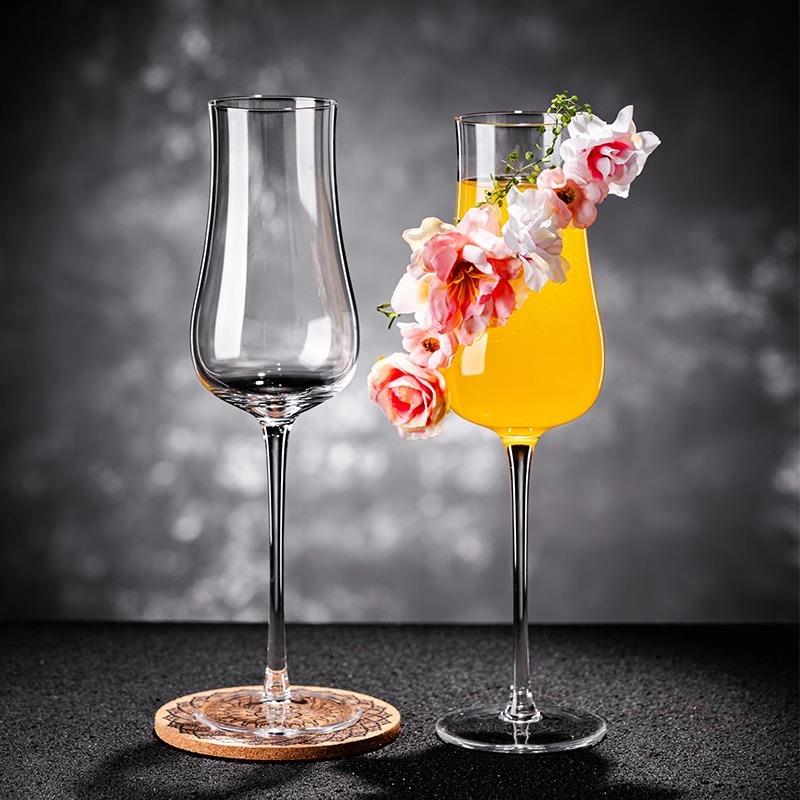 酒吧KTV果酒鸡尾酒杯套装高脚杯威士忌杯洋酒杯玻璃杯 创意酒杯