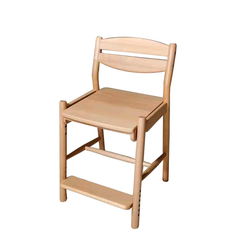 学习椅实木榉木写作业书桌椅子凳子可升降高度学生椅儿童写字座椅