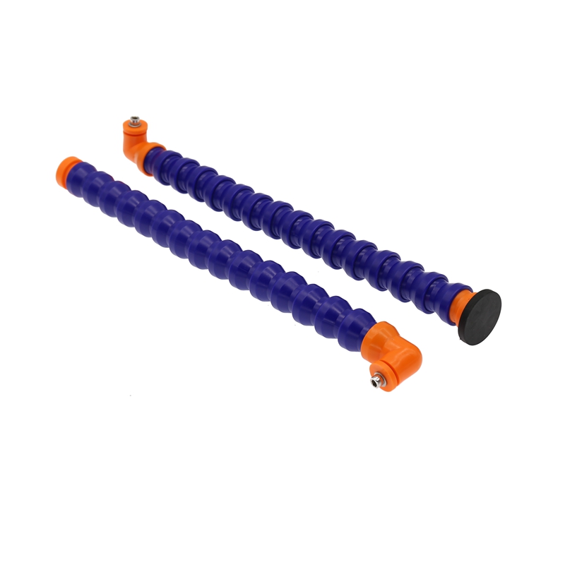 6分竹节冷却万向管CNC加工磁力座支架汽车喷漆钣金护眼防屑档板