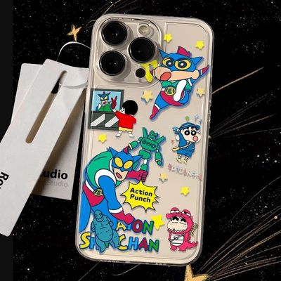 适用苹果16手机壳iPhone17AIR卡通15ProMax新款14Pro高级防摔13mini可爱12保护套11个性78Plus男女XS全包软壳