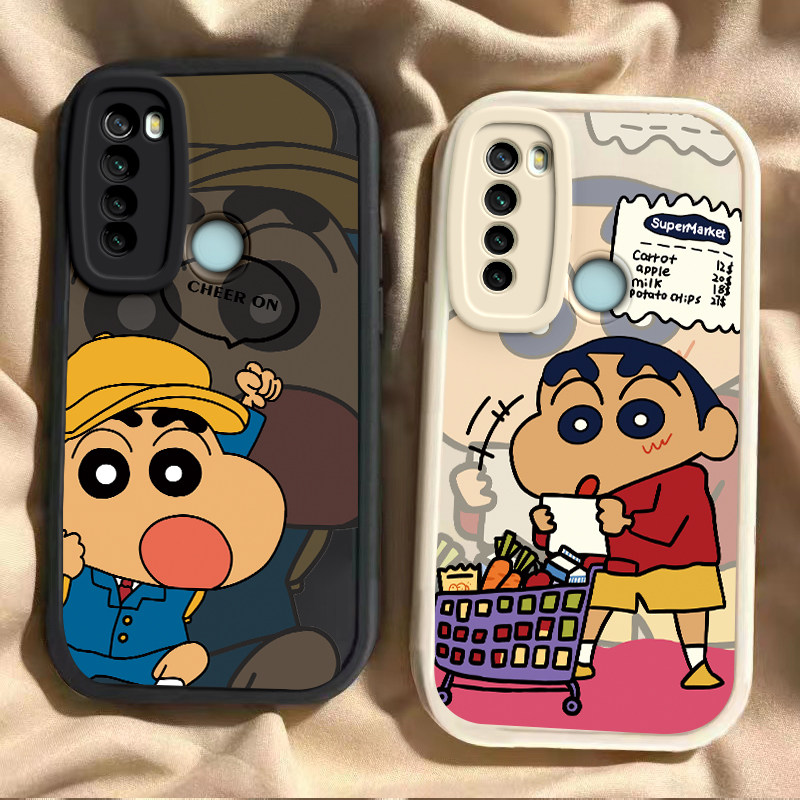 适用于红米Note8手机壳红米note8Pro外壳可爱redminote8保护套软硅胶新款软壳硅胶全包镜头防摔男女帽子小新