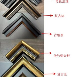 百鸟图玄关装饰画年新款档复古中古风壁画客厅挂画背景墙画