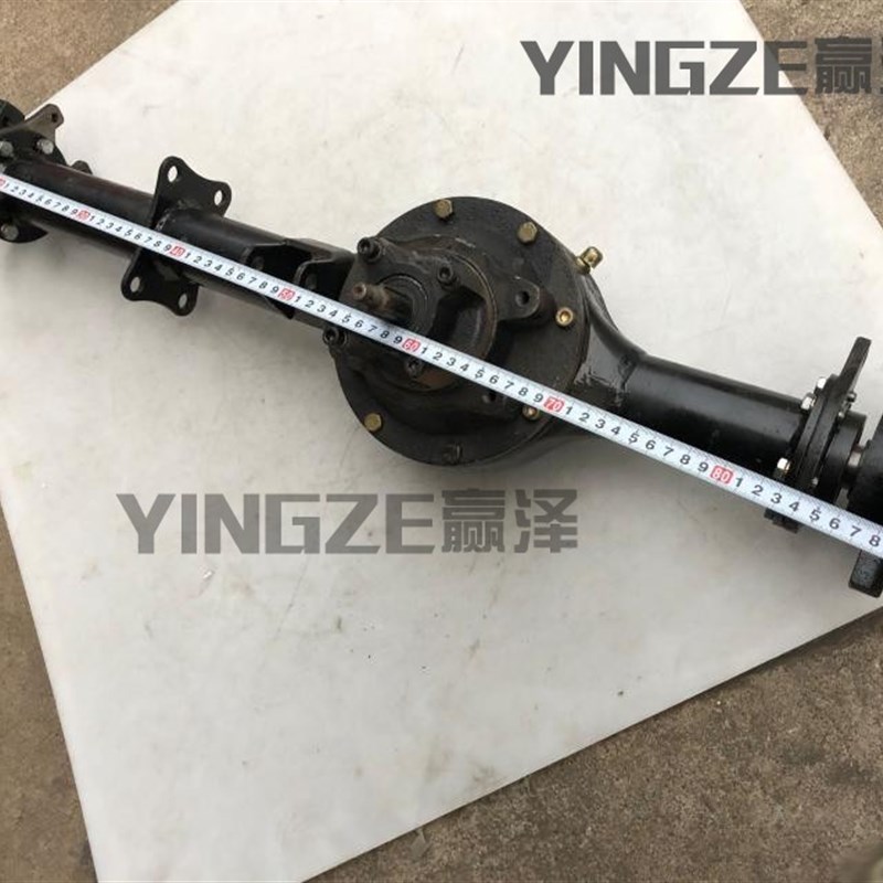 自制四轮沙滩车卡丁车钢管摩托车配件差速后桥轴传动后桥牙包92CM
