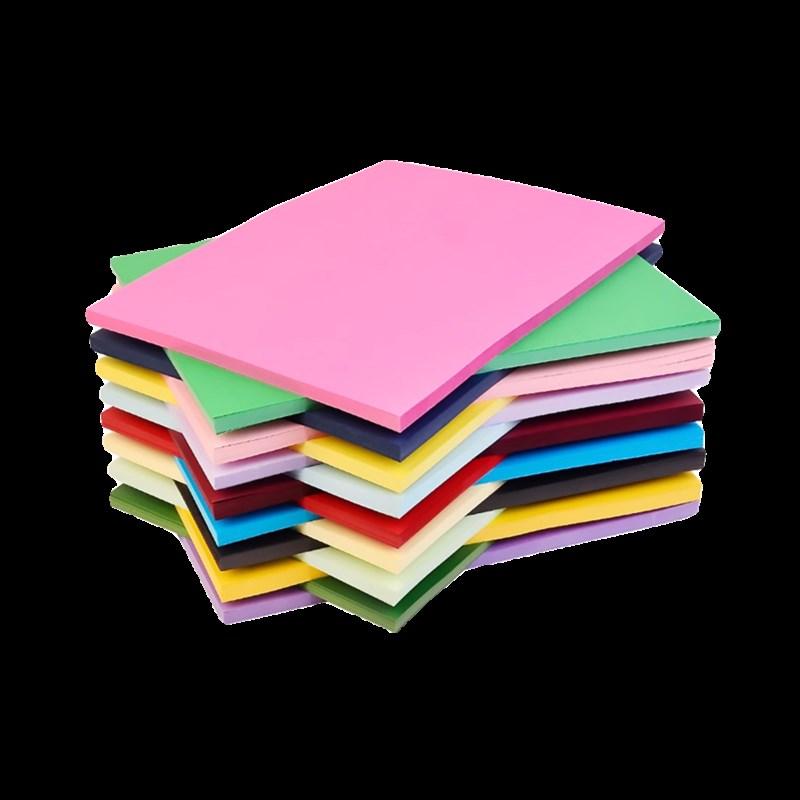 彩色卡纸克大张手工手抄报卡纸幼儿园美术绘画纸白色黑色