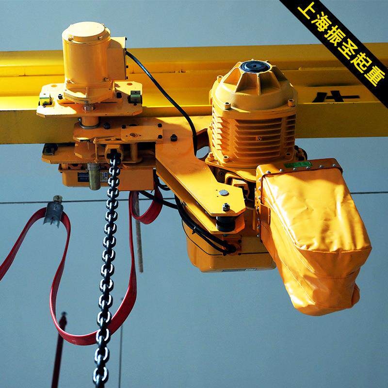 0.5吨低净空式环链电动葫芦1t2吨低净空运行式电动环链葫芦