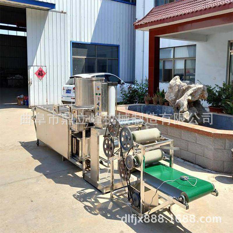 全自动家用小型仿手工豆腐皮机价格豆制品设备连云港地区免费培训