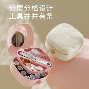 多功能便携针线包实用缝衣针工具收纳线盒 针线盒家用高质量套装