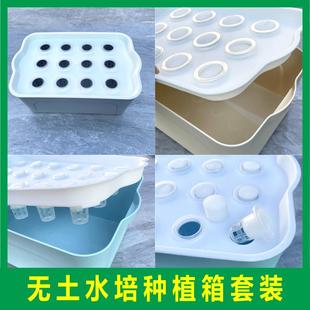 无土栽培蔬菜设备家庭教学室内种菜花卉水培种植花盆阳台种菜箱机