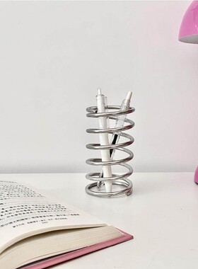 牙刷置物架官方旗舰店正品PGLP高级感不锈钢极简架化妆刷文具笔筒