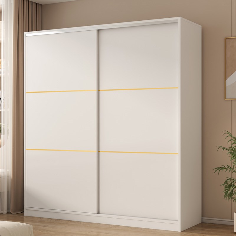 衣柜家用卧室出租房小户型省空间新款爆款推拉门衣柜成品衣橱