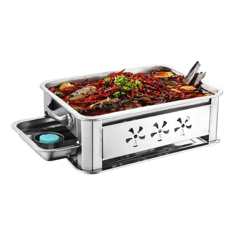 烤鱼炉家用木炭商用碳烤酒精炉架子海鲜大咖盘长方形烤鱼盘,厨房/烹饪用具,烧烤炉,淘宝优惠券,粉丝福利购,淘宝优惠卷