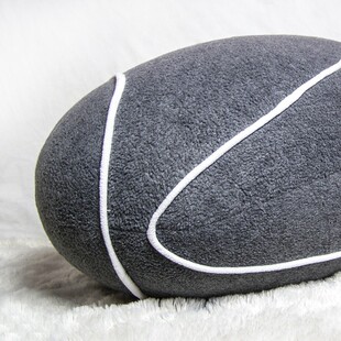 鹅卵石抱枕靠垫靠枕条纹石头懒沙发床头软包创意大场景布置