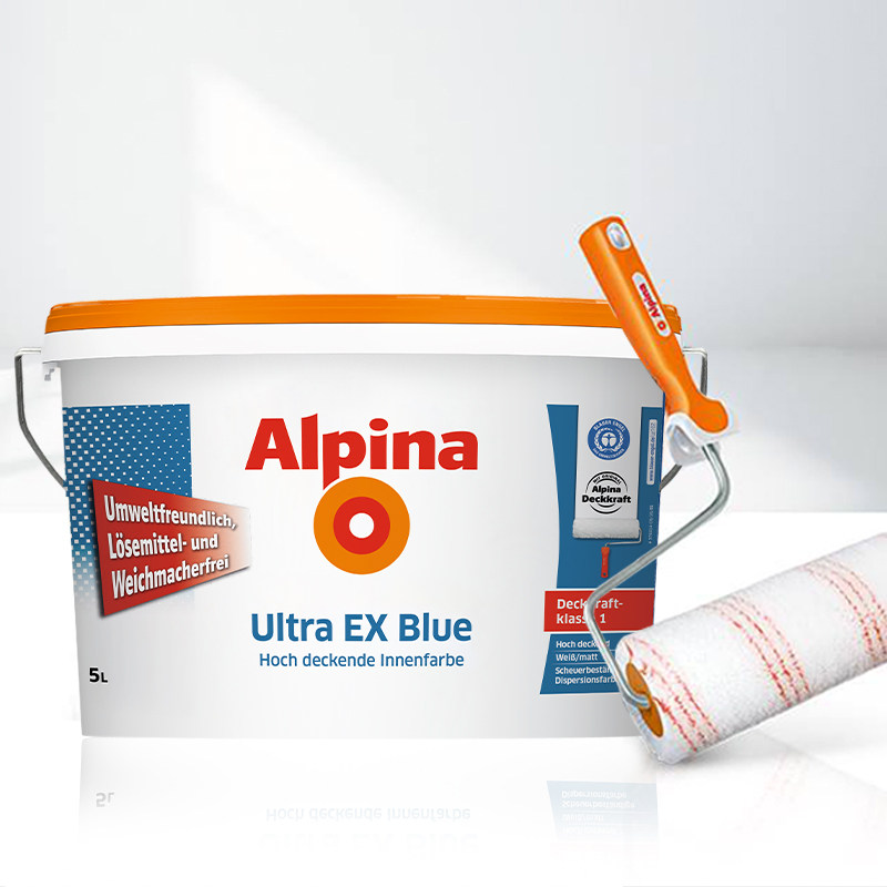 德国阿尔贝娜原装油漆室内涂料内墙面漆乳胶漆白色恩蓓面漆L