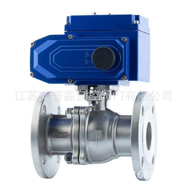 电动不锈钢法兰浮动球阀/Q941F-25电动不锈钢高温法兰球阀