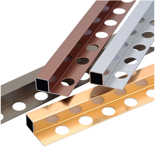 铝合金瓷砖阳角线阴线墙砖地板收口条收边压条金属装饰线条