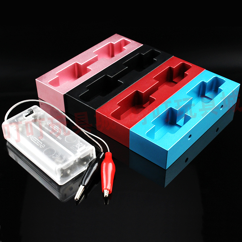 自制田宫四驱车 马达磨合器 金属底座装 多色可选