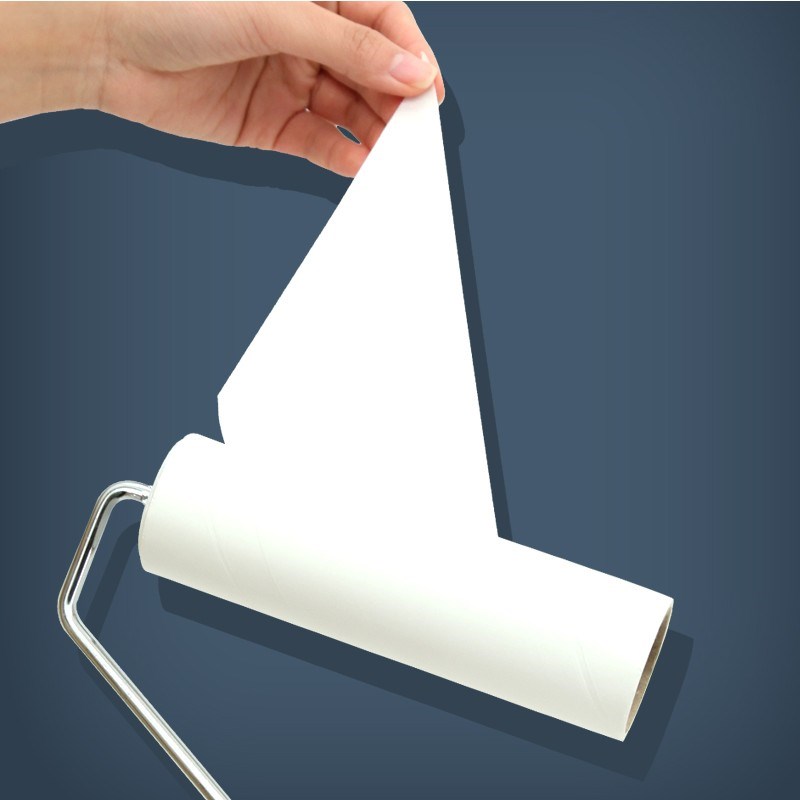 伊司达衣物粘毛器撕式滚筒cm大号替换纸芯张黏毛发沾毛非水洗