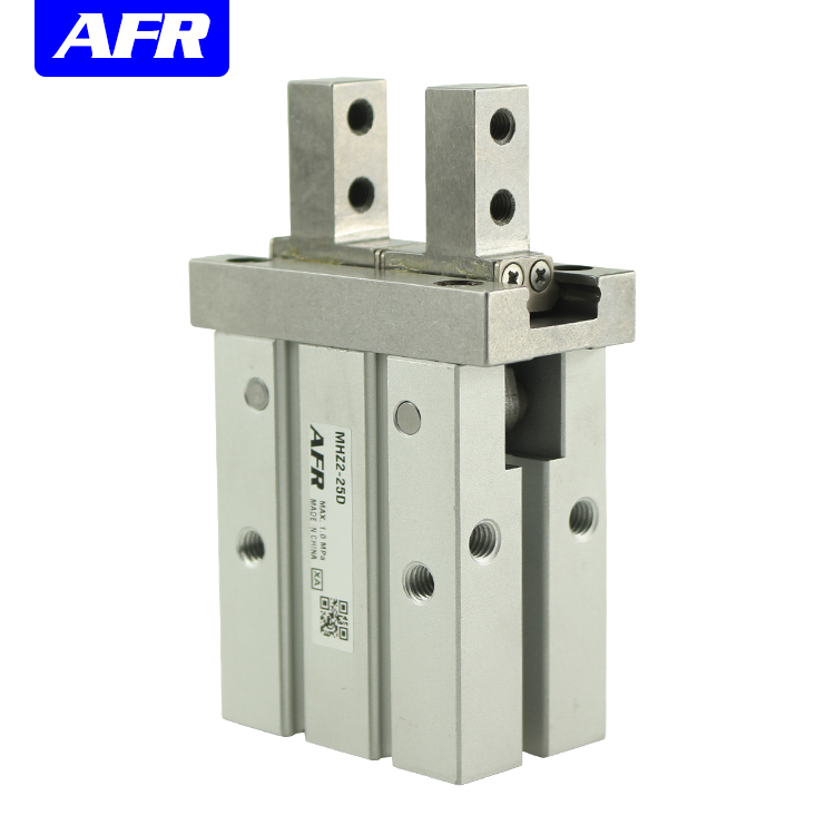 气动气爪手指气缸平移开闭机械夹HFTZ10 HFK20 HFZ6 16 25 32  40