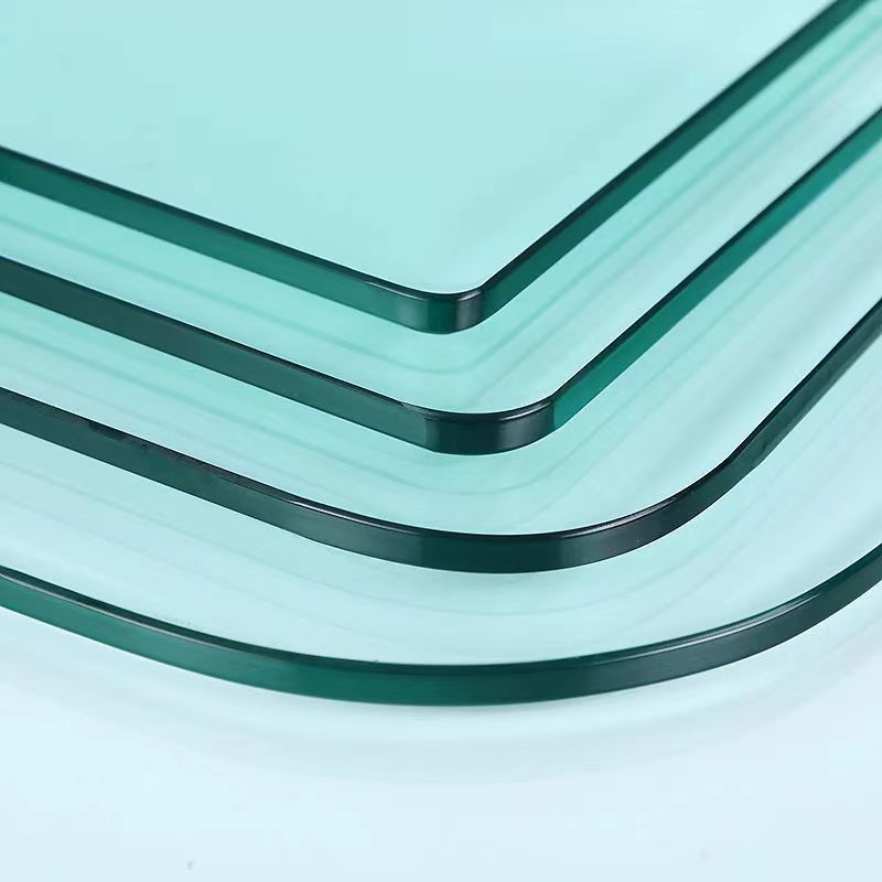 钢化玻璃餐桌茶几桌面电视柜台面定制耐高温桌垫玻璃板长方形
