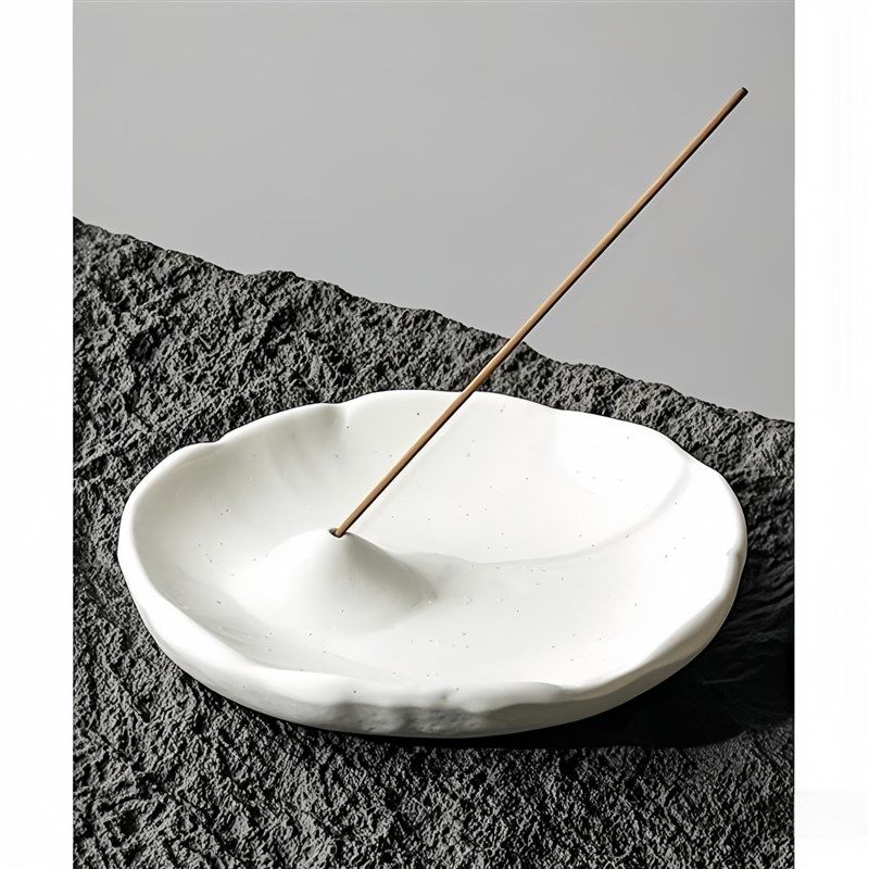 侘寂风线香香插家用复古檀香高级创意胶片香底座托盘中古,家居饰品,香托/香盘/香座/香插,淘宝优惠券,粉丝福利购,淘宝优惠卷