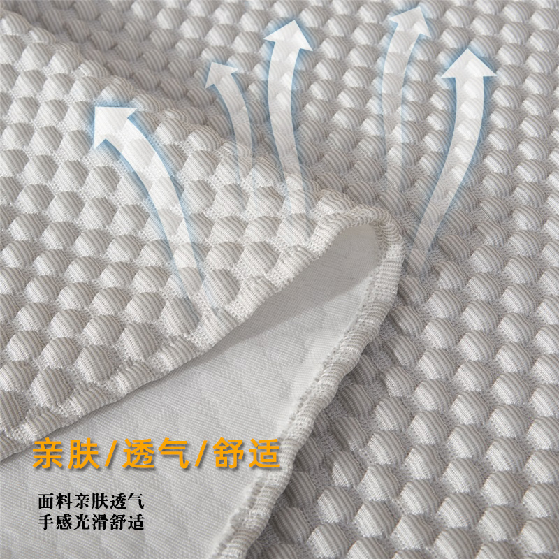 新款床头罩布艺全包高档床头罩木床头盖布四季通用透气遮丑