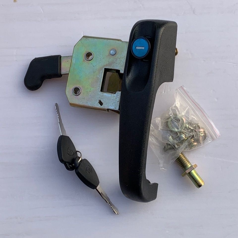 徐工吊车12吨16吨25K20B下车驾驶室上车操纵室门锁外把手502普通