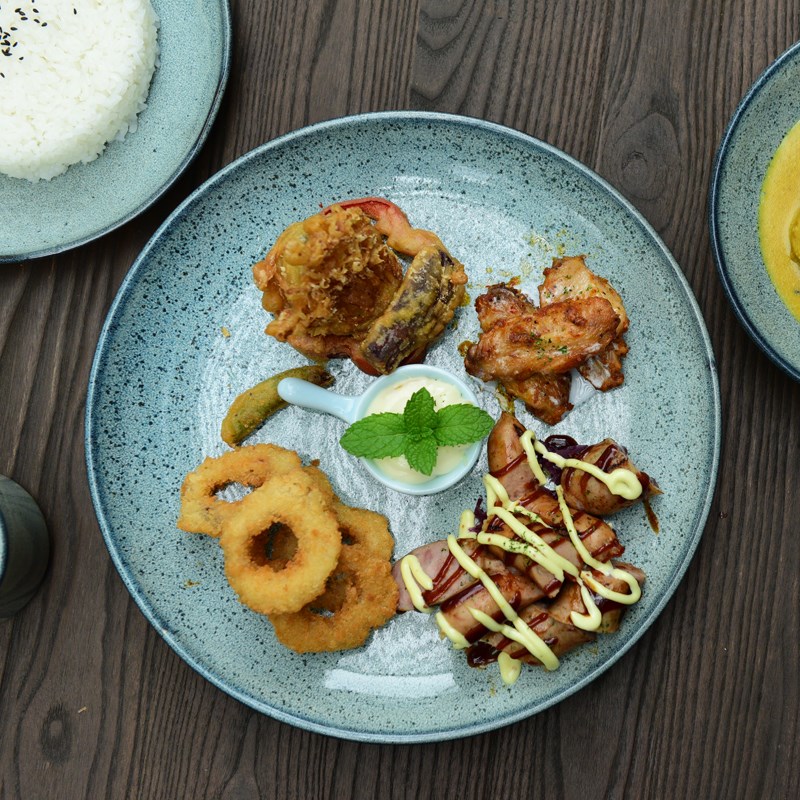 特色盘子餐具个性牛排盘子西餐盘创意家用水果拼盘盘子欧式大号盘