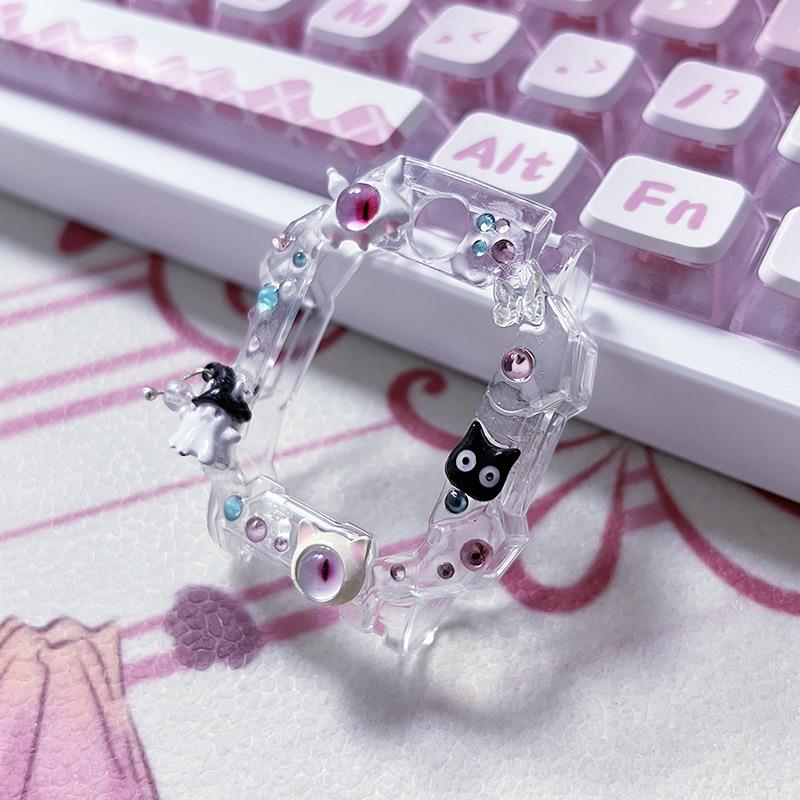 小恶魔保护壳适用小天才儿童电话手表表带z10/z9/z8少年版z7s/z6a