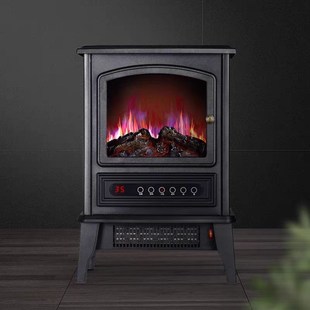 德卡森欧式壁炉取暖器仿真D火焰复古电暖炉冬季家用暖风机电暖气