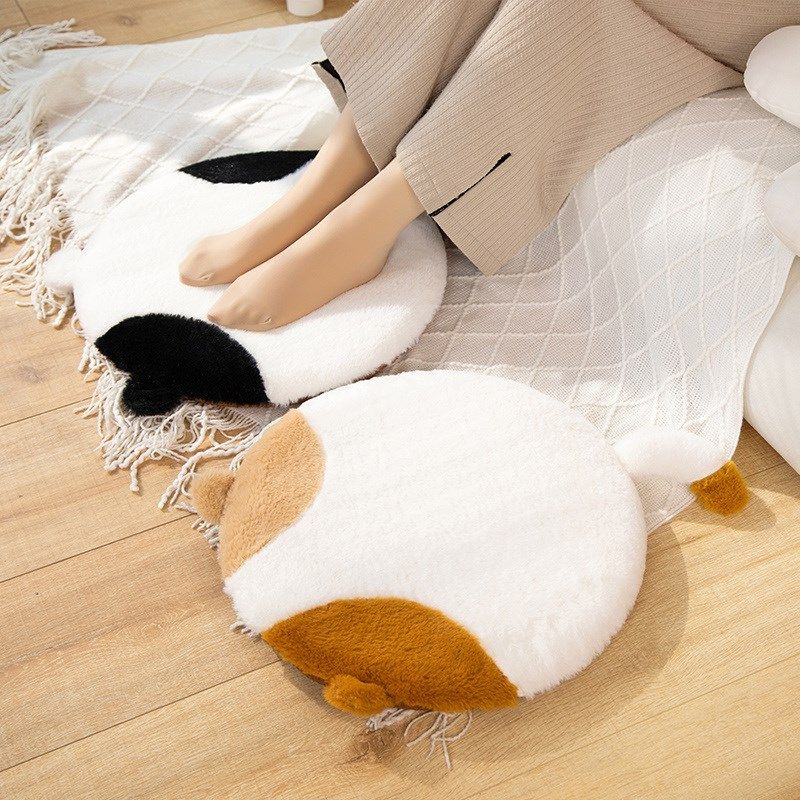 猫咪记忆棉圆形坐垫慢回弹办公室久坐椅子靠垫学生教室宿舍屁股垫,居家布艺,椅垫,淘宝优惠券,粉丝福利购,淘宝优惠卷