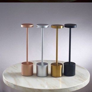 ld金属台灯卧室宿舍触摸U充电酒吧氛围桌灯书桌阅读创意床头灯