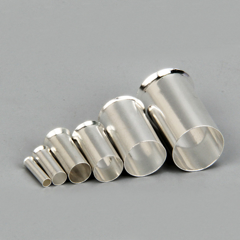 EN管型裸端子7欧式紫铜管接线鼻子