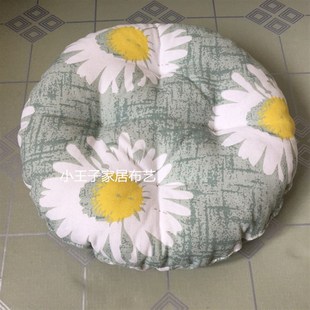 加厚圆形坐垫 石凳坐垫子罩 美发圆形转椅松紧带坐垫罩