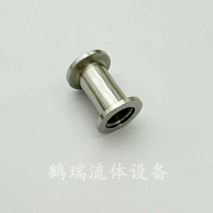 KF高真空等径直通管304不锈钢卡箍抱箍40管件50卡盘16接头25快装1