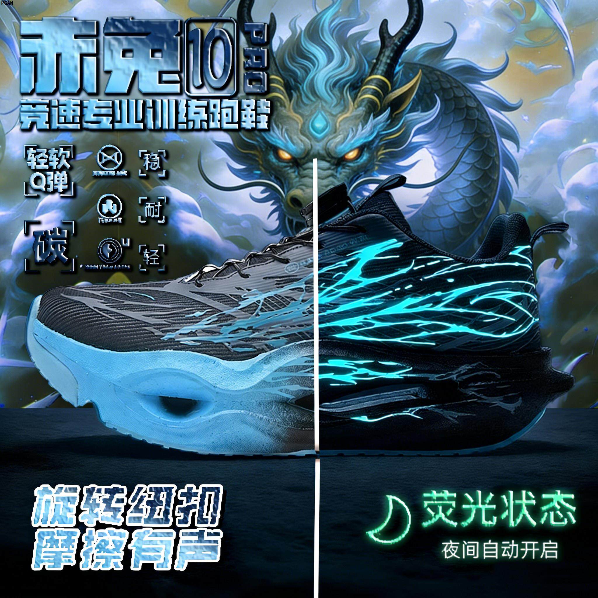 赤兔10pro碳板儿童跑步鞋轻便专业男童鞋9减震运动跑鞋初中生男孩